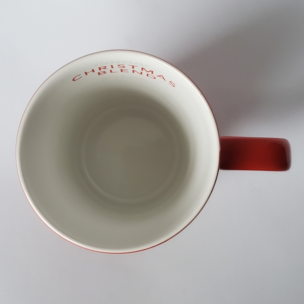Starbucks 30th Anniversary 2014 Christmas Blend Red Coffee Mug 12 fl oz - Picture 5 of 8